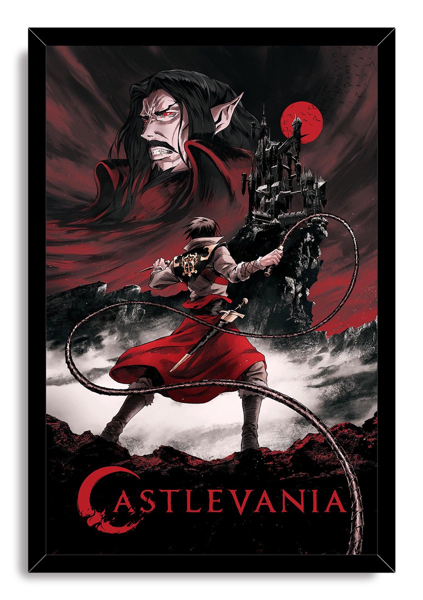 Castlevania Decorative Painting (paper and canvas) art poster printing print