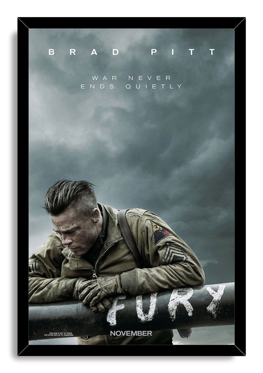 Fury Movie Poster Decorative Painting (paper and canvas) art poster printing print