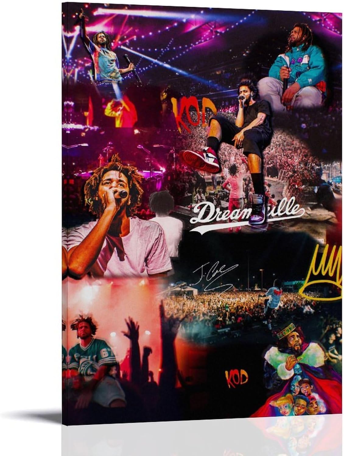 J Cole Rapper Hiphop Posters (paper and canvas) art poster printing print