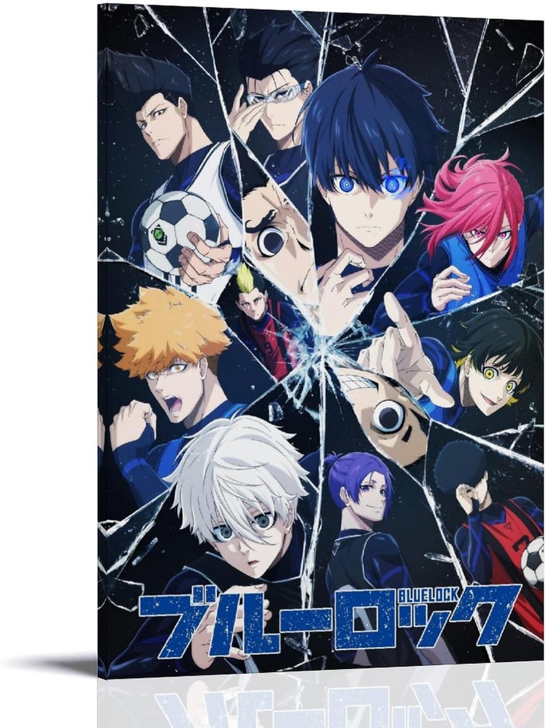 Blue Lock Anime Poster (paper and canvas) art poster printing print