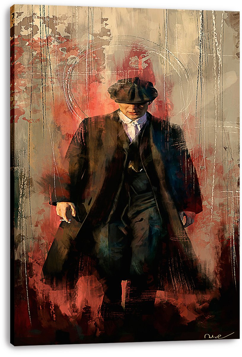 Tommy Shelby Decorative Painting (paper and canvas) art poster printing print