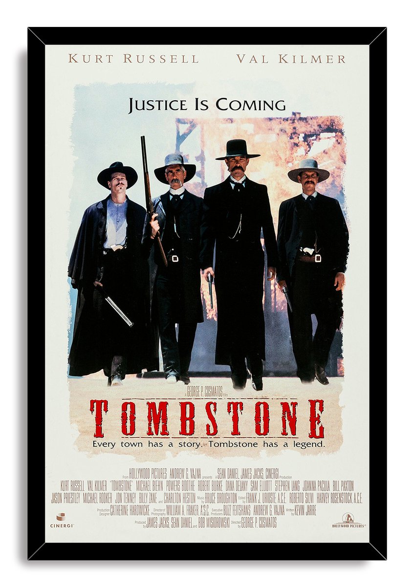 Tombstone Movie Poster Decorative Painting (paper and canvas) art poster printing print