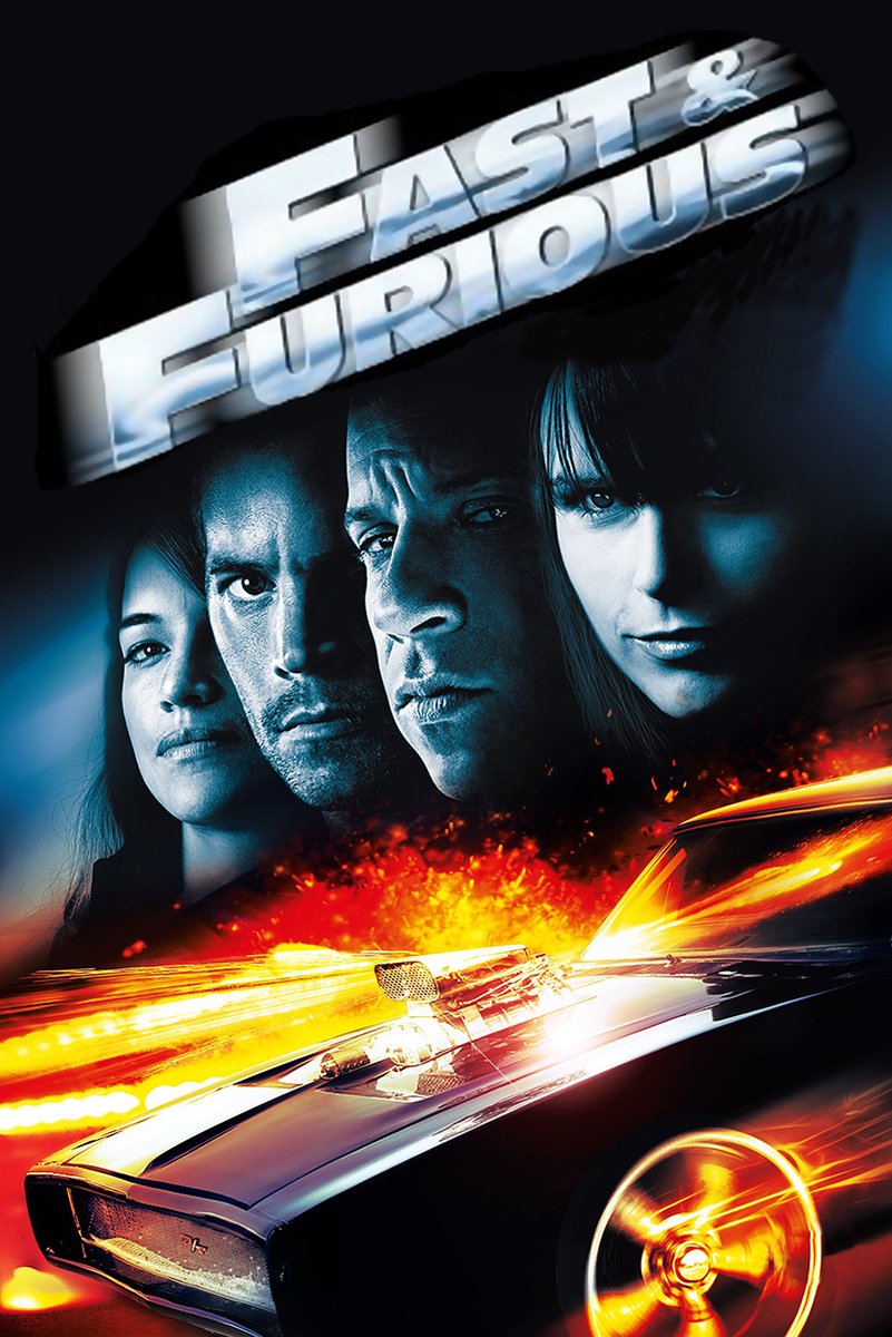 Fast & Furious Movie Decorative Painting (paper and canvas) art poster printing print