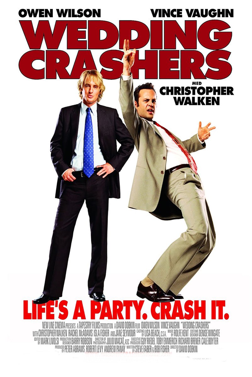 Wedding Crashers Movie Poster Decorative Painting (paper and canvas) art poster printing print