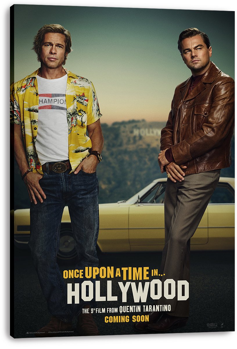 Once Upon a Time in Hollywood Decorative Painting (paper and canvas) art poster printing print