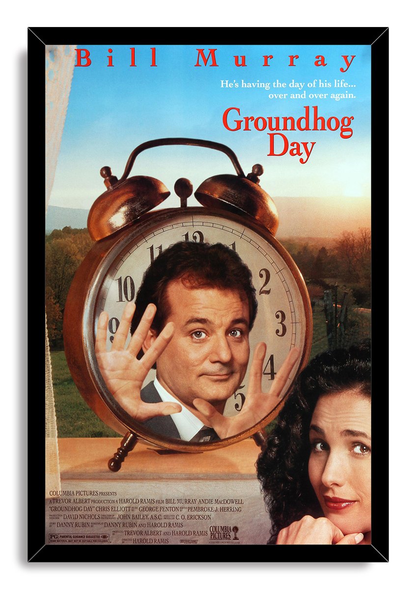 Groundhog Day Bill Murray Decorative Painting (paper and canvas) art poster printing print