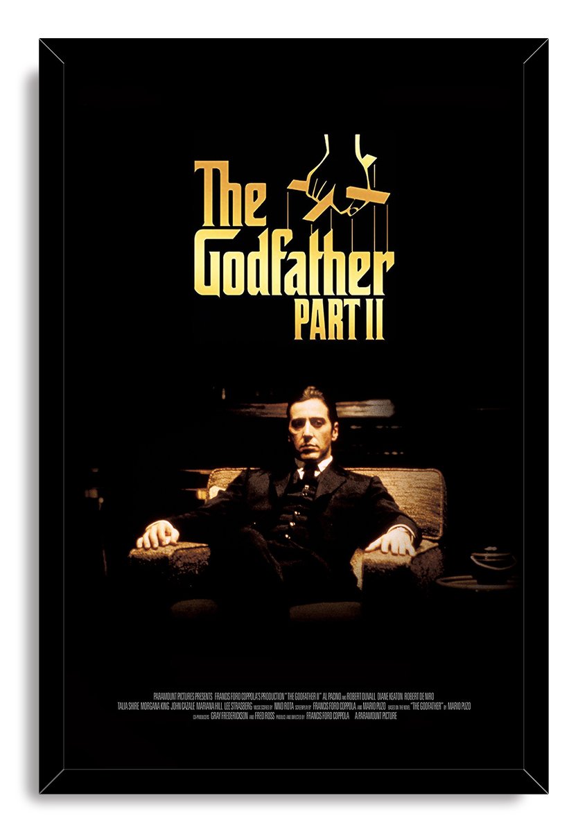 The Godfather Part II - Michael Corleone Decorative Painting (paper and canvas) art poster printing print