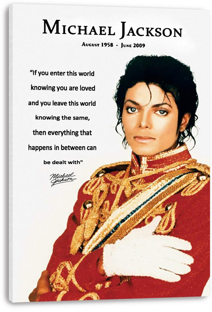 Michael Jackson Decorative Painting (paper and canvas) art poster printing print