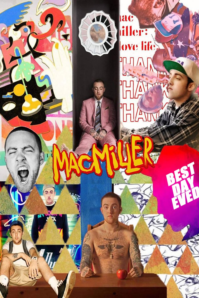 Mac Miller Decorative Painting (paper and canvas) art poster printing print