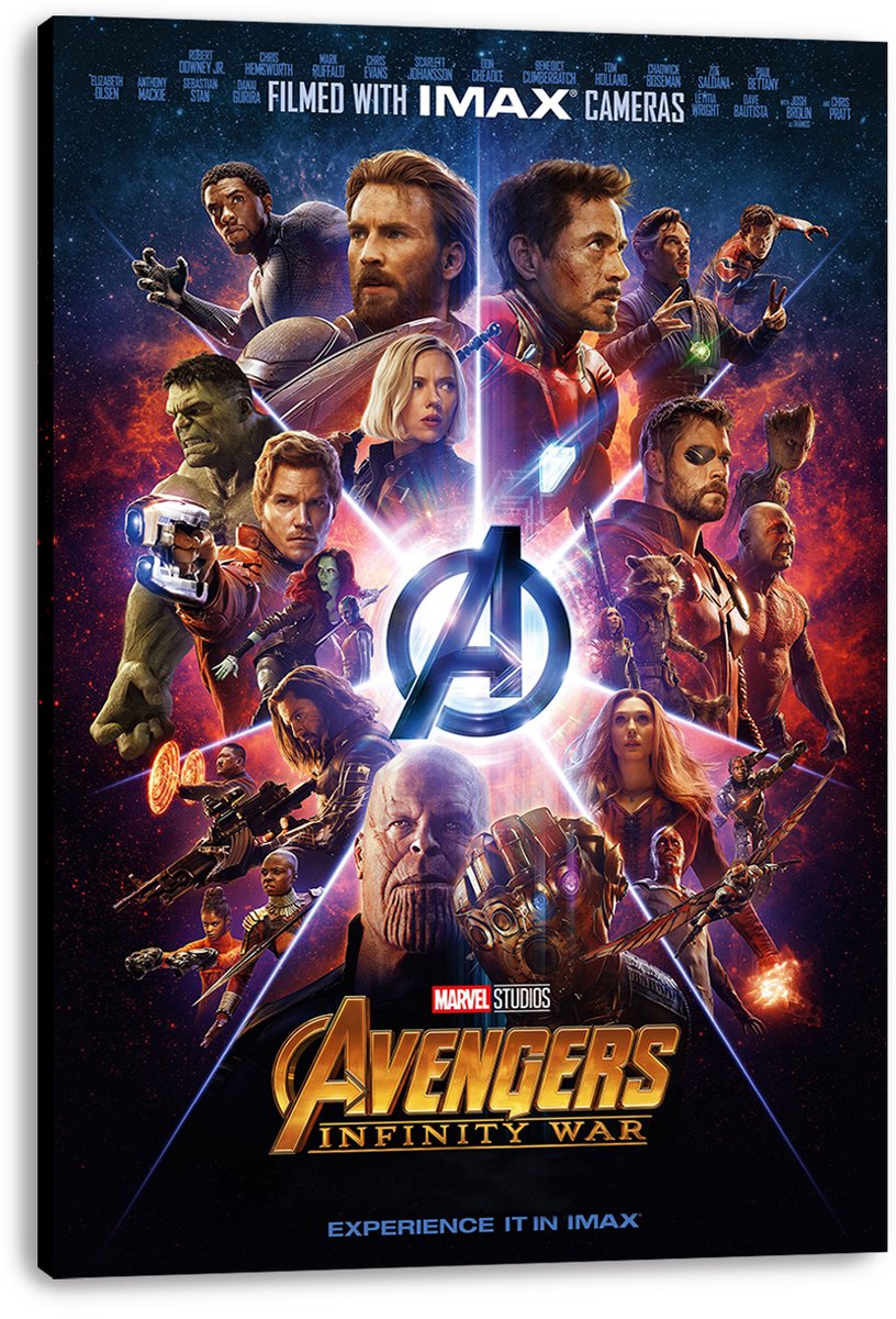 Avengers Infinity War Decorative Painting (paper and canvas) art poster printing print