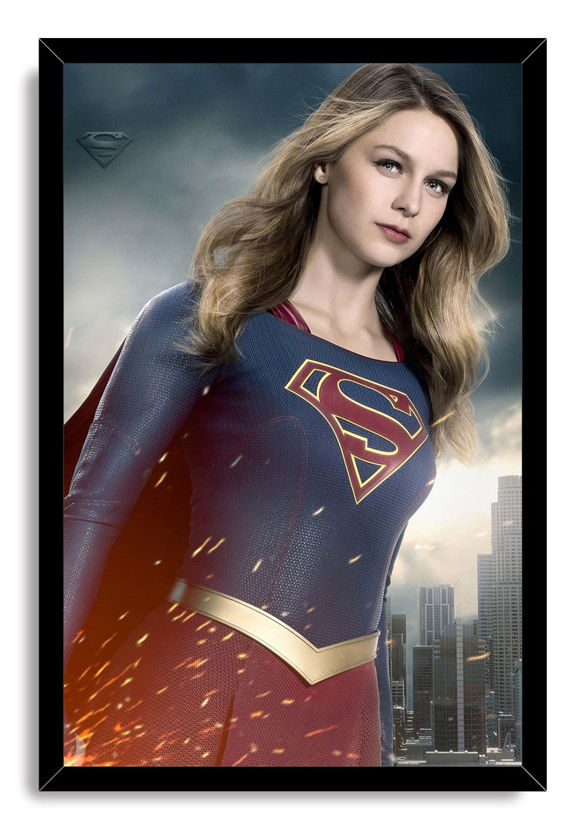 Supergirl Decorative Painting (paper and canvas) art poster printing print