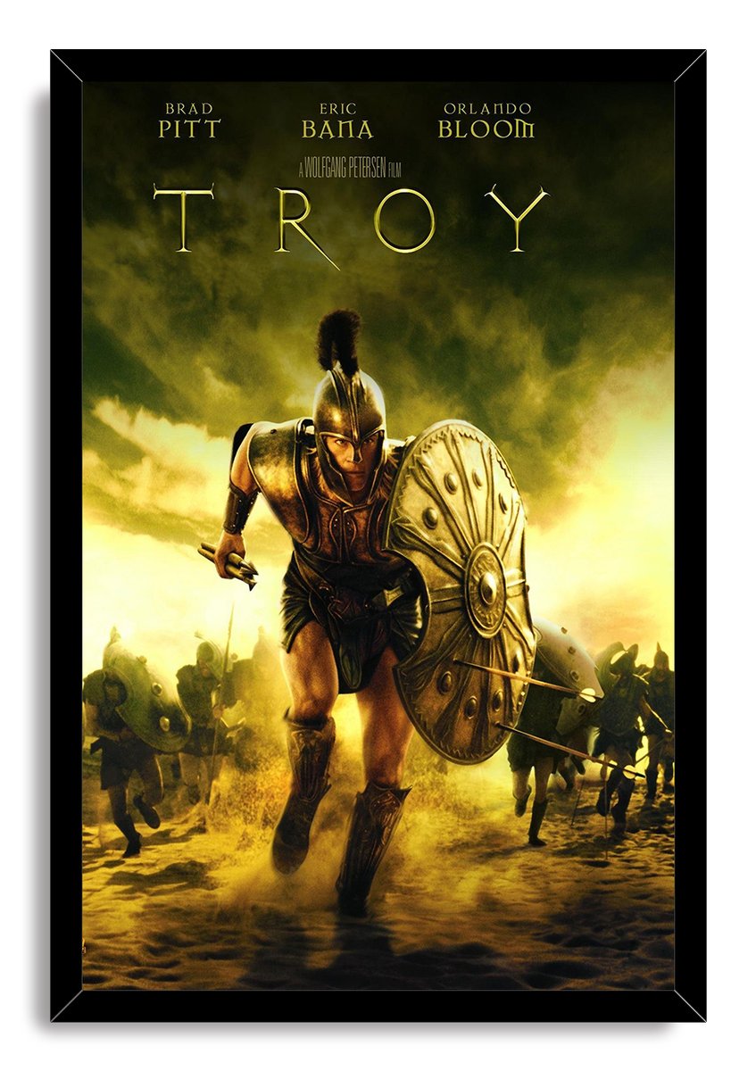 Troy Movie Achilles Decorative Painting (paper and canvas) art poster printing print