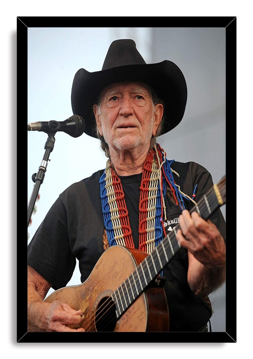 Willie Nelson Decorative Painting (paper and canvas) art poster printing print