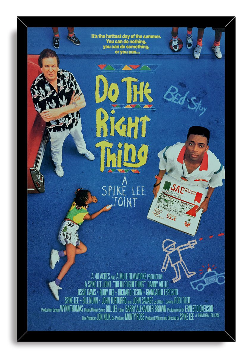 Do The Right Thing Movie Poster Decorative Painting (paper and canvas) art poster printing print