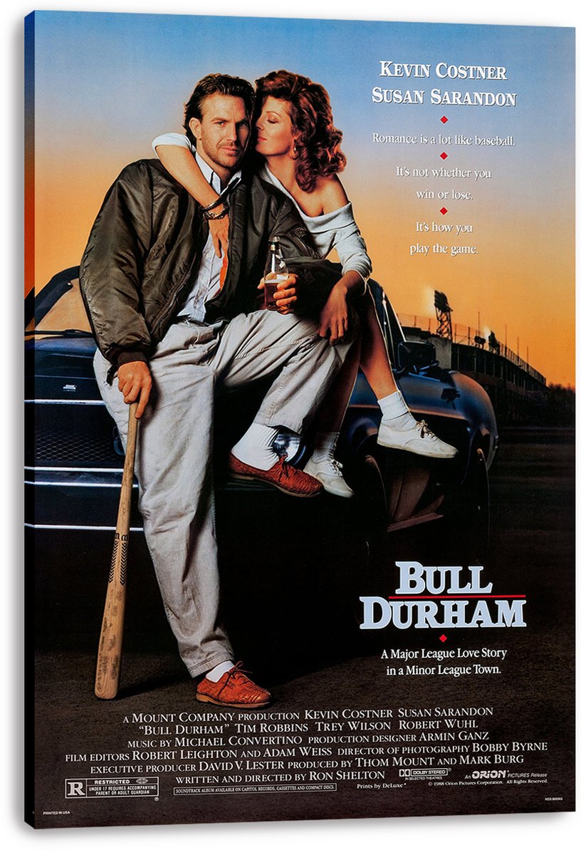 Bull Durham Movie Poster Decorative Painting (paper and canvas) art poster printing print