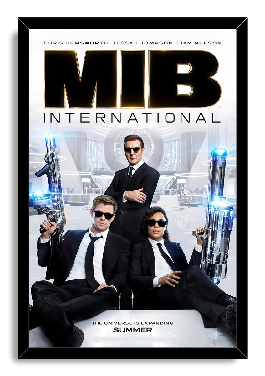 MIB International Movie Poster Decorative Painting (paper and canvas) art poster printing print