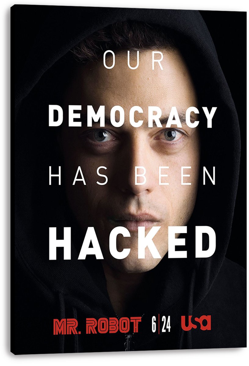 Mr. Robot Elliot Alderson Decorative Painting (paper and canvas) art poster printing print