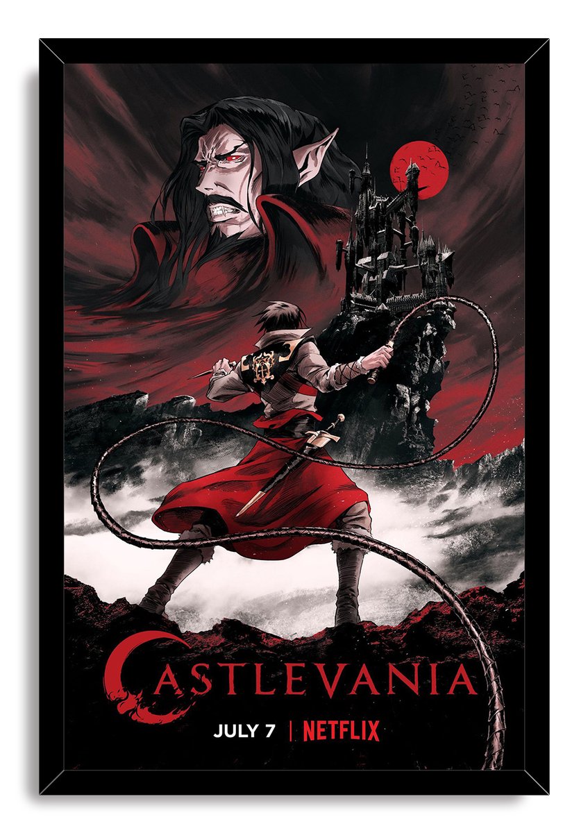 Castlevania Decorative Painting (paper and canvas) art poster printing print
